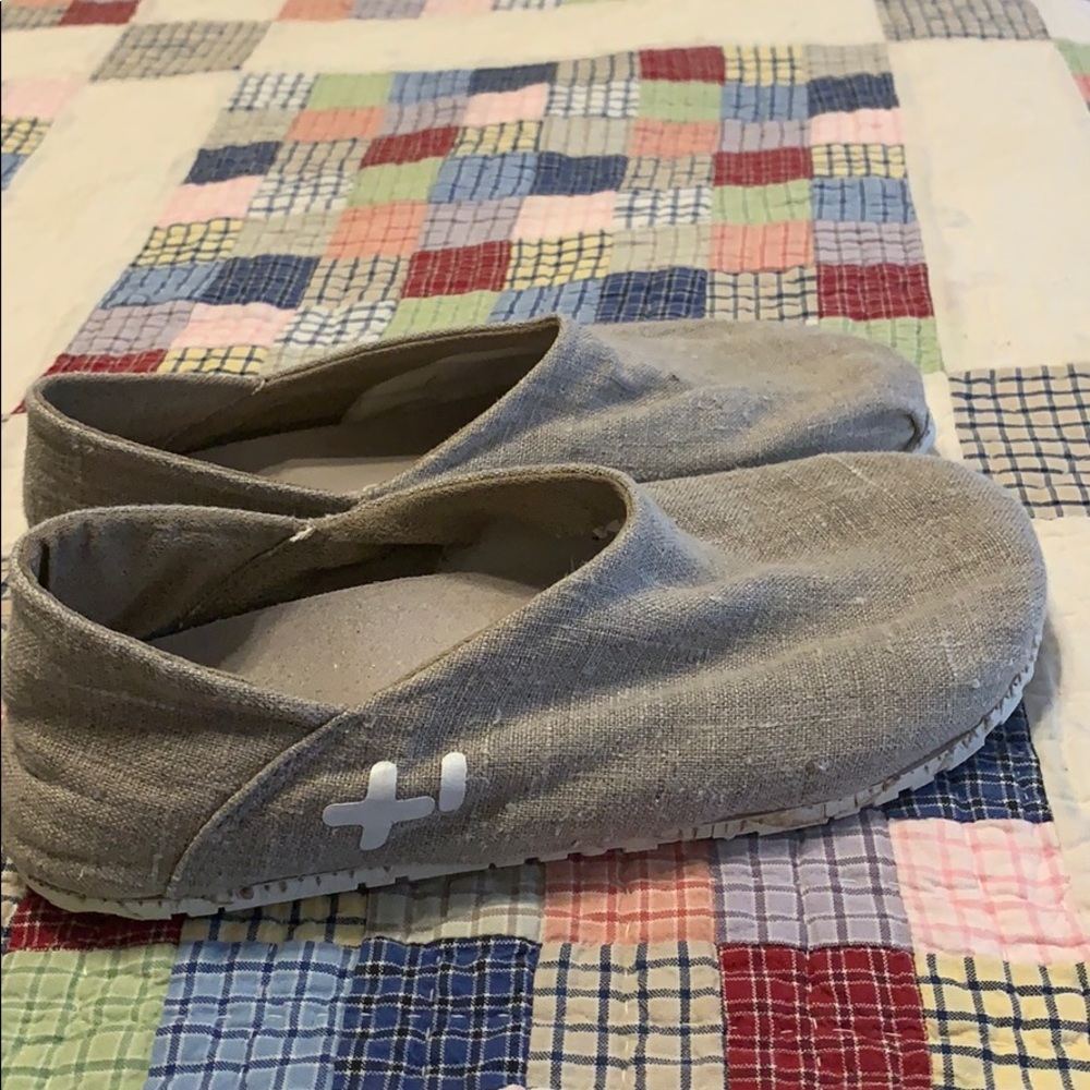 Totz cork lite linen shoes size 39-fit like an 8